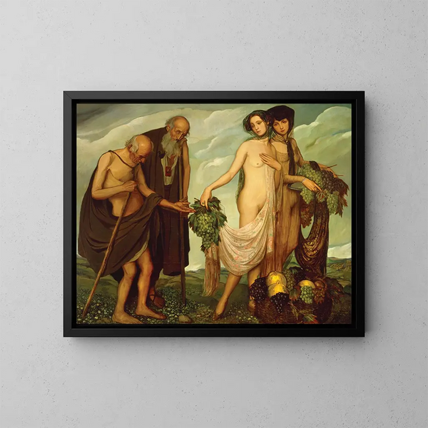 The Don - Ángel Zárraga — framed artwork on a wall