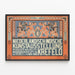 Art Deco Poster Dutch-Indonesian Art Exhibition 1906 — framed artwork on a wall