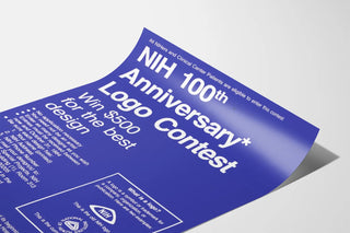 Poster for NIH 100th Anniversary Logo Competition