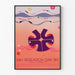 Decorative poster NIH Research Day 1989 abstract scientific design