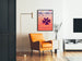 Decorative poster NIH Research Day 1989 abstract scientific design