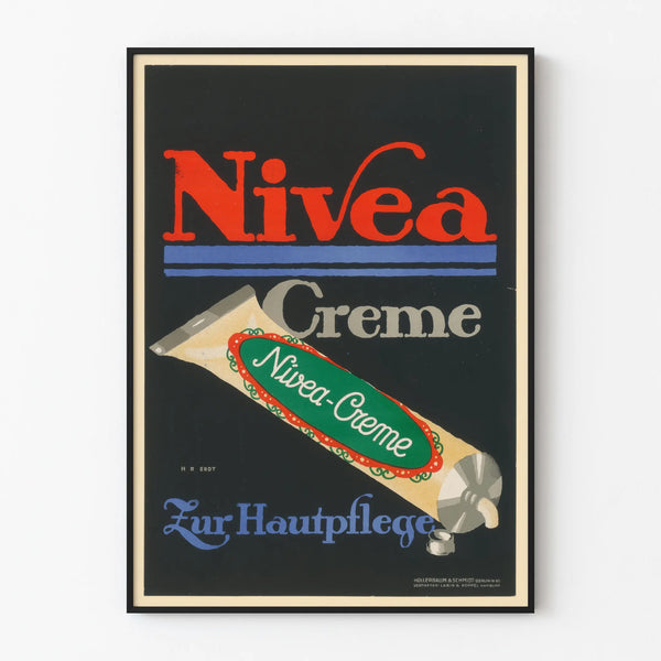 Vintage Poster Nivea Cream Skin Care