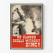 Vintage aeronautical poster - No Cannon Shells Without Zinc
