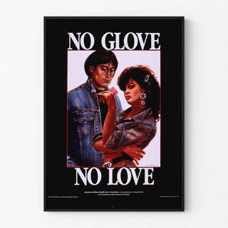 Poster No Glove No Love - Health Awareness Poster