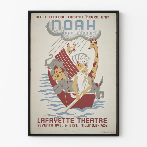 Poster Noé Theater - Vintage Animal Wall Decoration