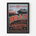 Vintage poster of Noah's spectacle at the Lafayette Theatre