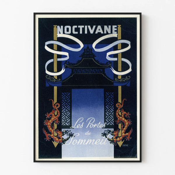 Vintage Poster Noctivane The Doors of Sleep