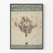 Vintage ski poster of Norges Skiforbund Elverum 1920