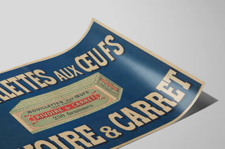 Vintage advertising poster for Nouillettes aux Œufs Rivoire & Carret — artwork view