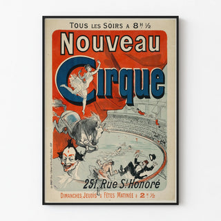 Vintage Poster Nouveau Cirque 251 Rue St Honoré