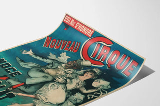 Vintage Poster Nouveau Cirque The Chocolate Wedding