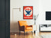 Wall Poster NRA Member We Do Our Part Vintage Red and Blue