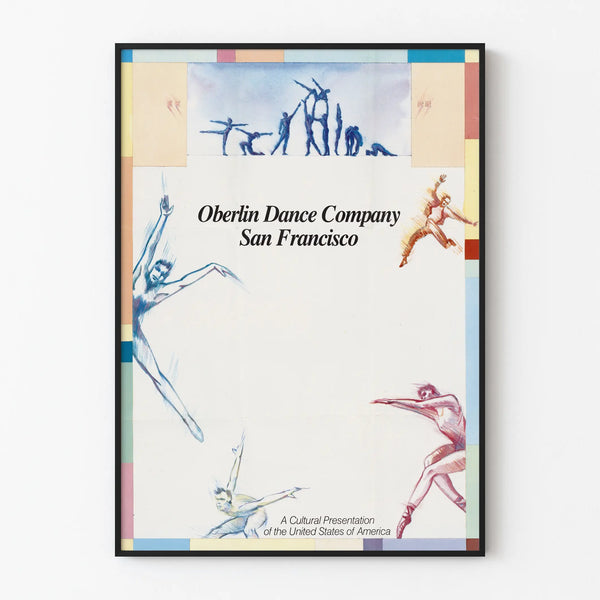 Dance Poster Oberlin Dance Company, San Francisco