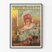 Vintage poster for Sweet Sixteen soap Oberne Hosick & Co