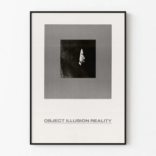 Modern Art Poster Object Illusion Reality in Contemporary Photography