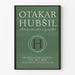 Otakar Hubšil Exhibition Poster - Drawings and Engravings 1962