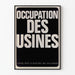 Vintage Industrial Occupation Poster for Wall Decoration