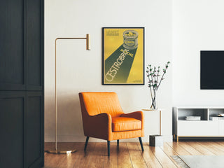 Vintage Advertising Poster Oestrobrol Roche