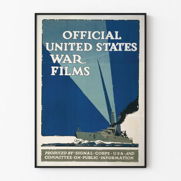 Official Vintage American War Films Poster