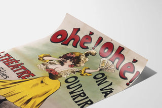 Vintage Poster of the Folies Marigny Theatre 1897