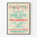 Vintage Poster Oklahoma! Theater New York 1963