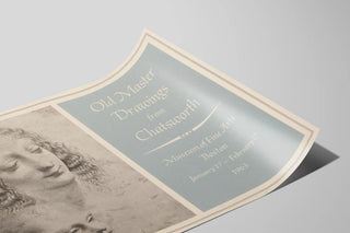 Old Master Drawings Poster from Chatsworth - Classical Drawings Museum of Fine Arts Boston — artwork view