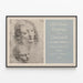 Old Master Drawings Poster from Chatsworth - Classical Drawings Museum of Fine Arts Boston — framed artwork on a wall