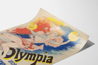 Vintage poster Olympa Roller Coasters Boulevard des Capucines
