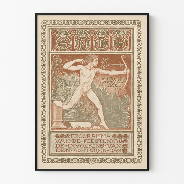 Vintage Poster by Artem Legrand - Eight-Hour Day Celebration Program