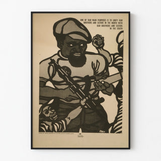 Unifying Activist Poster of the Black Panther Party