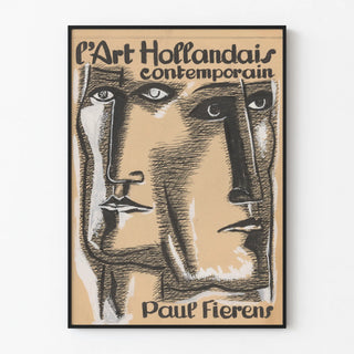 Contemporary Dutch Art Poster by Paul Fierens