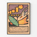 Vintage Philips poster with Art Deco lamp design