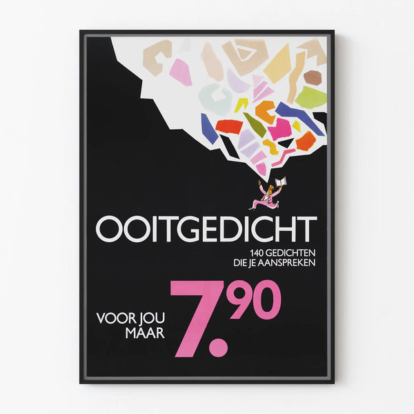 Decorative poster Ooitgedicht 140 colorful poems