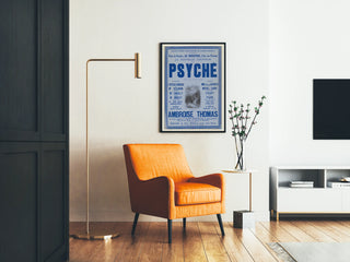 Poster Opéra Comique Psyché - Score Ambroise Thomas