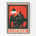 Vintage poster on academic overwork Opocalcium