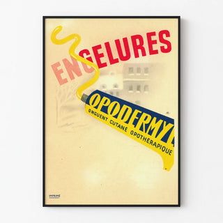 Vintage poster Opodermyl topical ointment