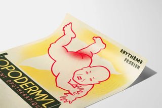 Vintage poster for Opodermyl against diaper rash