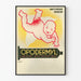 Vintage poster for Opodermyl against diaper rash