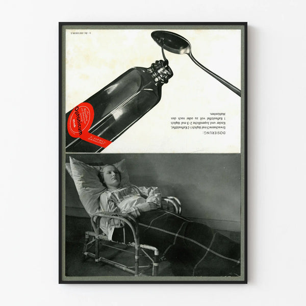 Vintage Medical Poster Optonicum for Wall Decoration