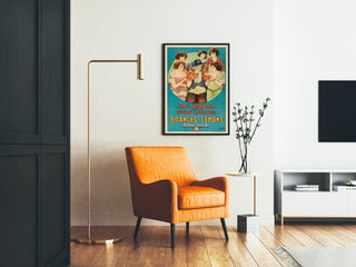 Vintage Poster Oranges and Lemons with Stan Laurel