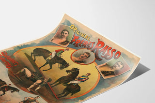 Vintage Poster Brothers Rasso Modern Gladiators