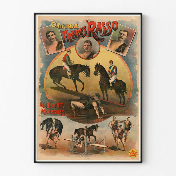 Vintage Poster Brothers Rasso Modern Gladiators