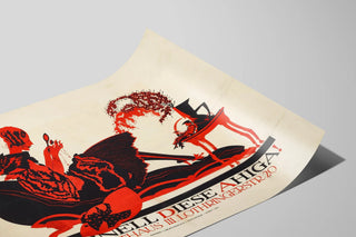 Vintage poster Originell Diese Ahiga by Klinger 1922 — artwork view