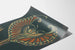Stylized Butterfly Decorative Poster on Dark Background