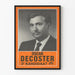 Vintage poster Oscar Decoster 3rd Candidate CVP
