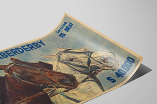 Vintage Poster of the Austrian Trotting Race — artwork view
