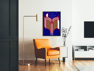 Modern Poster Pages of Learning - Educational Wall Decoration
