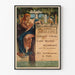 Vintage Pall Mall Magazine Poster - February, Classic Illustration