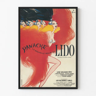Chic Wall Decoration Poster Panache La Nouvelle Revue du Lido