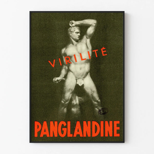 Vintage Panglandine Poster Masculinity Wall Decoration